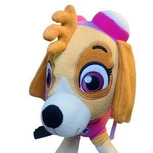2017 Nickelodeon Paw Patrol Skye Plush 17" Stuffed Big Head Animal Cuddle Pillow